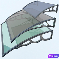 Canopy, carport 3D Model Vray