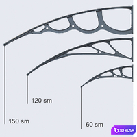 Canopy, carport 3D Model Vray