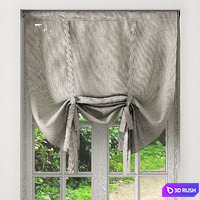 Roman Blinds 5 3D Model Vray
