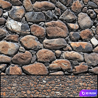 Masonry 3D Model Corona