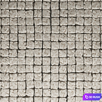 The old square pavers 3D Model Vray