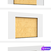 Garzhnye Sectional gates Hormann Motive 405 open / closed 3D Model Vray