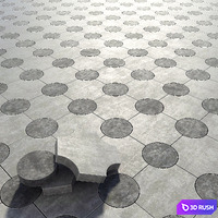 Paving stone 3D Model Vray