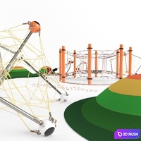 Playground 3D Model Vray