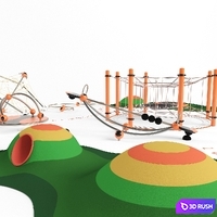 Playground 3D Model Vray