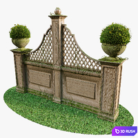 Pergola with a vase _02