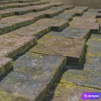 Tile 3D Model Corona