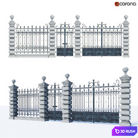Wrought fence