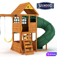 Children's playground epic_climbing 3D Model Vray