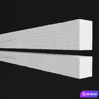 Building scaffolding 3D Model Corona