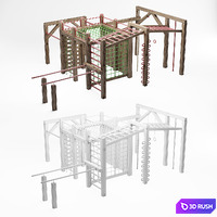 Playground 3D Model Corona