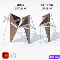 Lappset ARIS and ATHENA 3D Model Corona