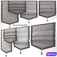 Roman blind 3 3D Model Vray