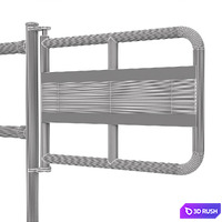 Alvarado Crowd Control 3D Model Vray