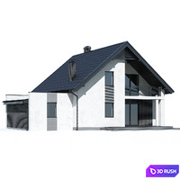 ABS House V264 3D Model Vray