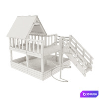 Playground 3D Model Corona