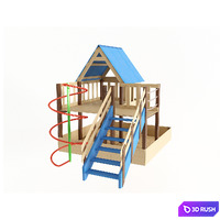 Playground 3D Model Corona