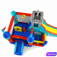 Bouncy castle 3D Model Vray