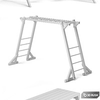 Courtyard Collection 3D Model Corona