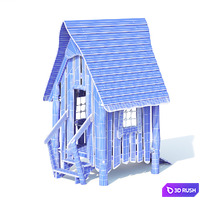 Kompan Robinia NRO405 Village House 3D Model Corona