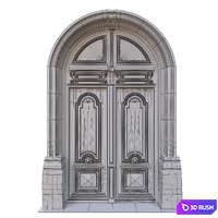 Door_13 3D Model Vray