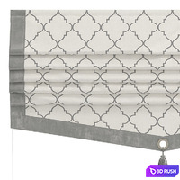 Set of Roman curtains MARIT (ISLA) 3D Model Corona