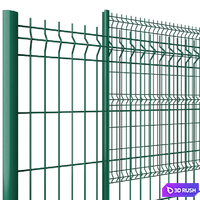 Wicket fence 3D Model Vray, Corona