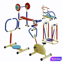 Simulators for children 4-6 years 3D Model Corona
