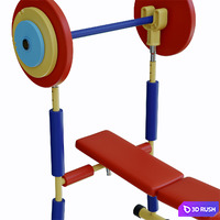 Simulators for children 4-6 years 3D Model Corona