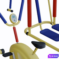 Simulators for children 4-6 years 3D Model Corona