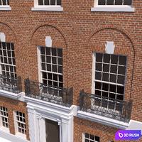 Manhattan building 3D Model Vray