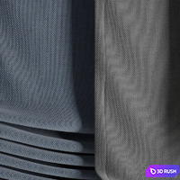 Roman blinds 21 3D Model Vray