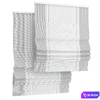 Roman curtain 66 3D Model Vray