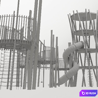TERRA NOVA ADVENTURE 3D Model Vray, Corona