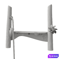 KOMPAN. GAME EQUIPMENT 3D Model Vray, Corona