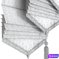 Roman curtain 71 part 2 3D Model Vray
