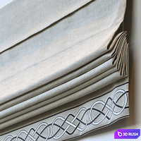 Roman curtain 3 3D Model Corona