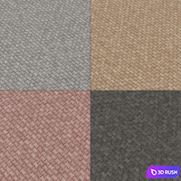 Paving 3D Model Vray, Corona