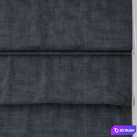 Roman blinds 12 3D Model Vray