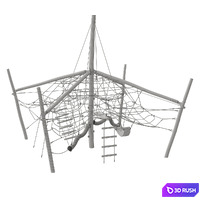 KOMPAN. JUNGLE EXPLORER DOME 3D Model Vray, Corona