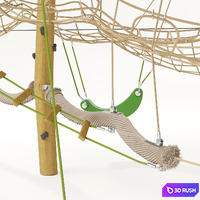 KOMPAN. JUNGLE EXPLORER DOME 3D Model Vray, Corona