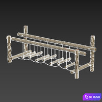 KOMPAN. "Suspension bridge" 3D Model Corona