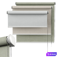 Roller Blind 05 | English Blinds | Gala 3D Model Vray