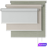 Roller Blind 05 | English Blinds | Gala 3D Model Vray