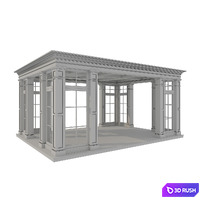 Gazebo 3D Model Corona