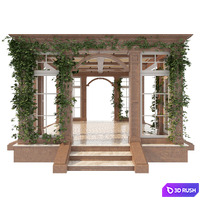 Gazebo 3D Model Corona