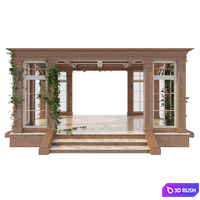 Gazebo 3D Model Corona