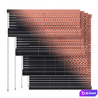 Wooden roller blind 3D Model Vray, Corona