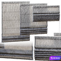 ROMAN BLINDS 700mm 3D Model Vray