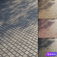 Paving 3D Model Vray, Corona